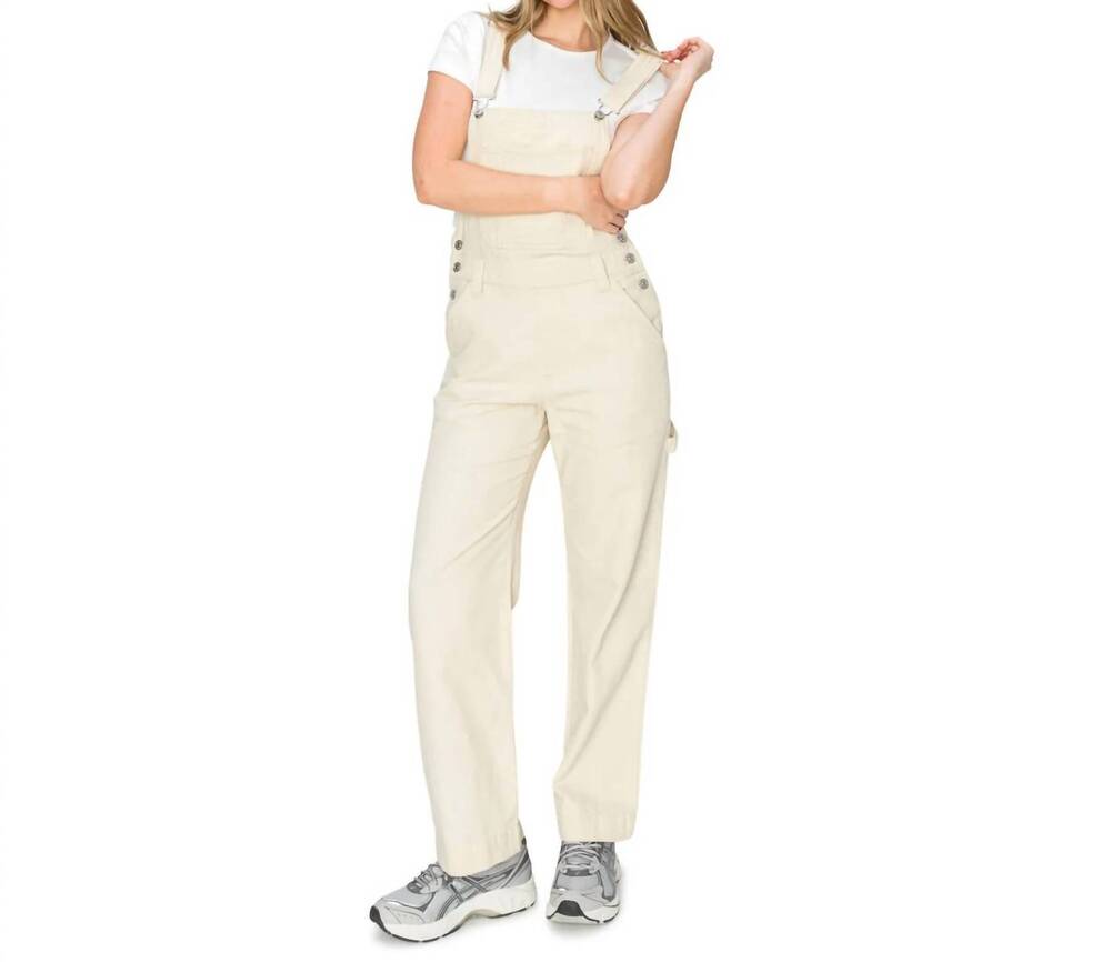 NEW CALI 1850 georgia overalls in white